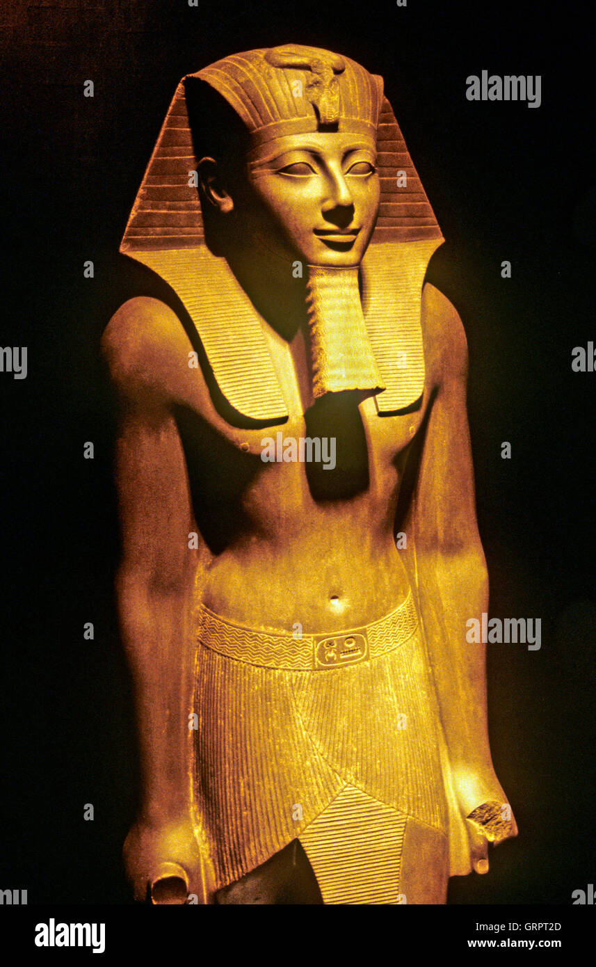 Museo delle Antichità, Luxor, l'Alto Egitto Foto Stock