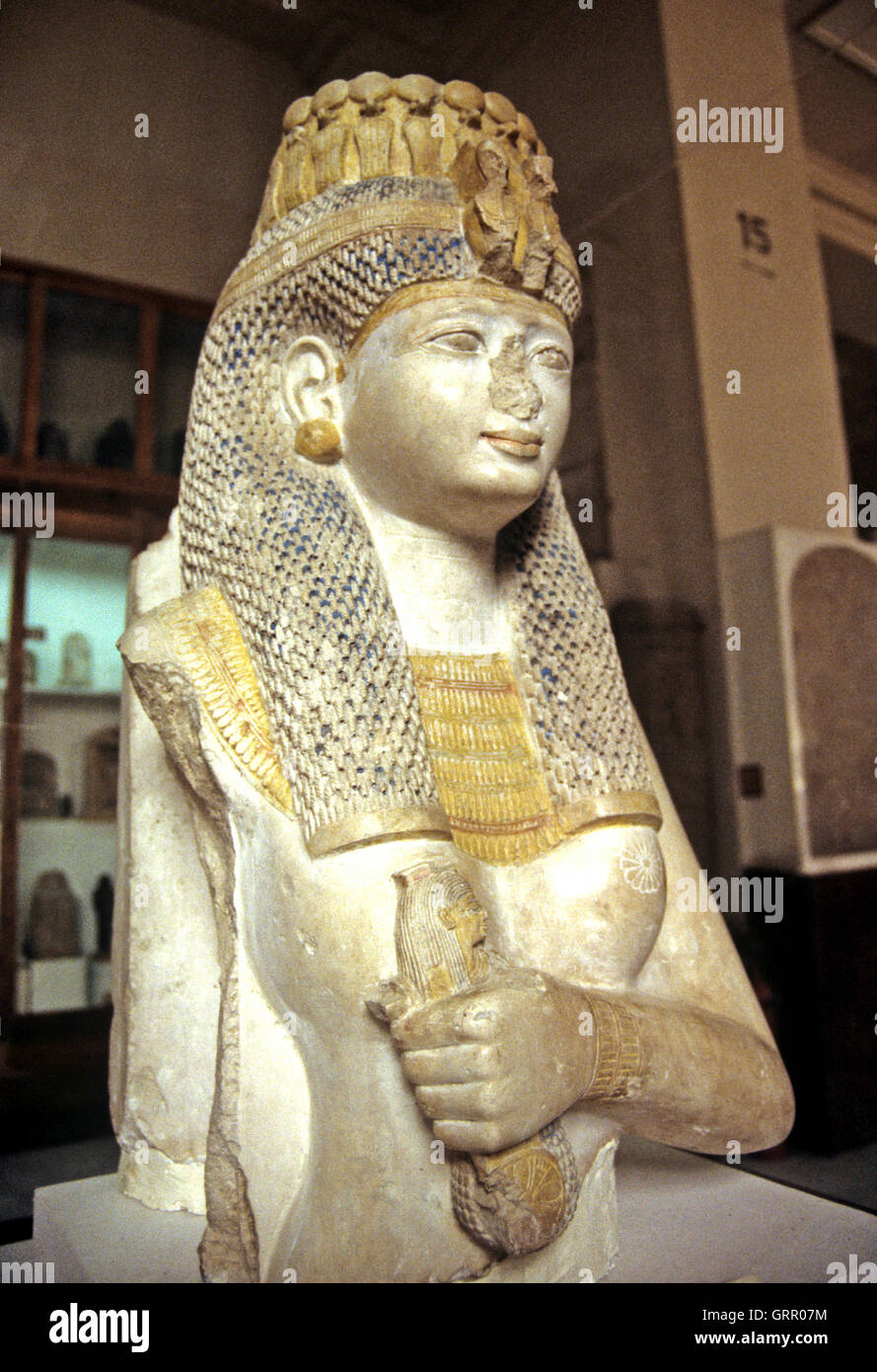Regina Nefertiti, Museo delle antichità, il Cairo, Egitto Foto Stock