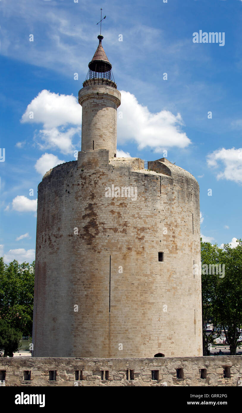 Tour de Costanza Aigues-Mortes Languedoc-Roussillon Francia Foto Stock