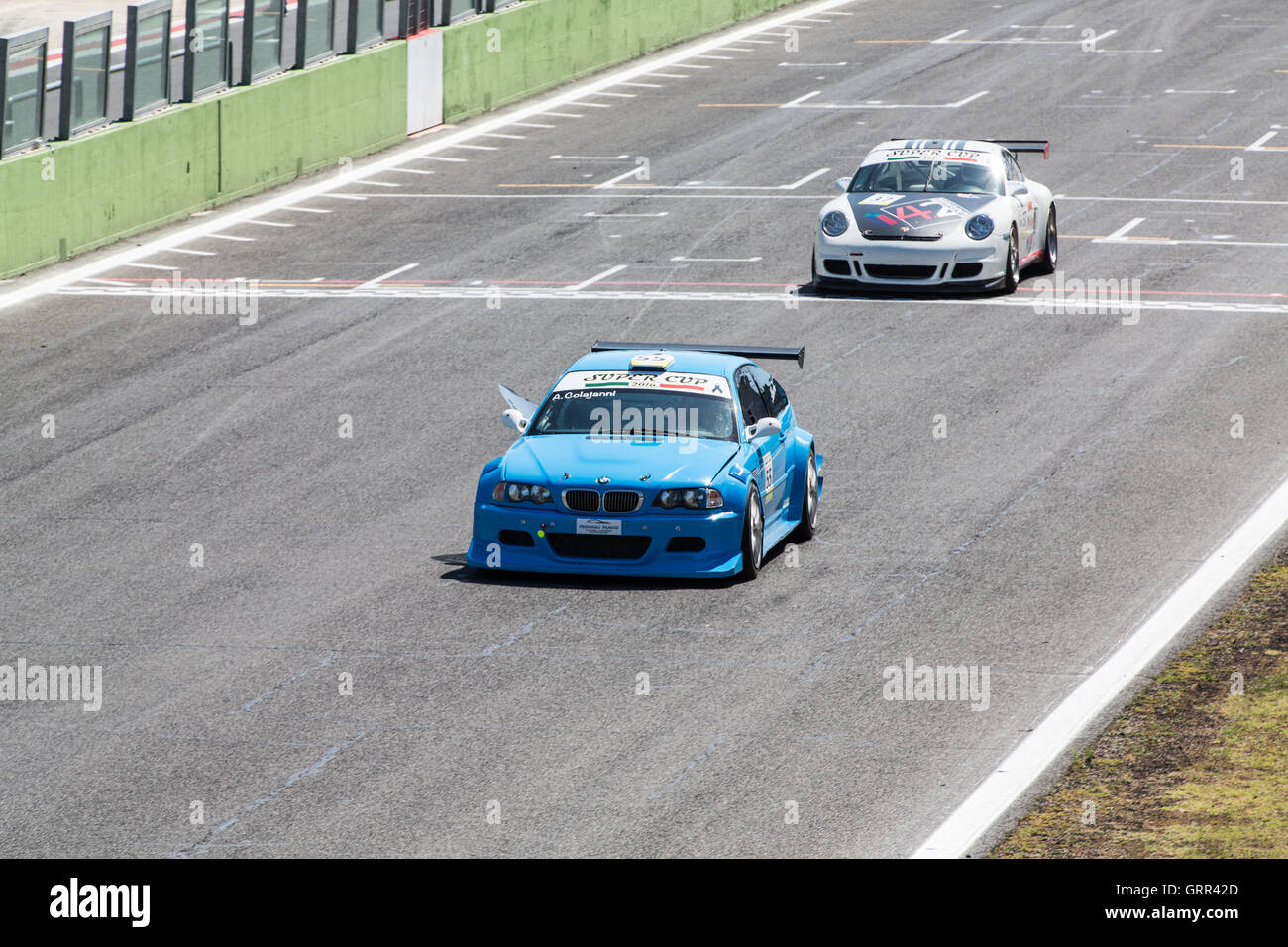 Circuito di Vallelunga racing days 2016 Foto Stock