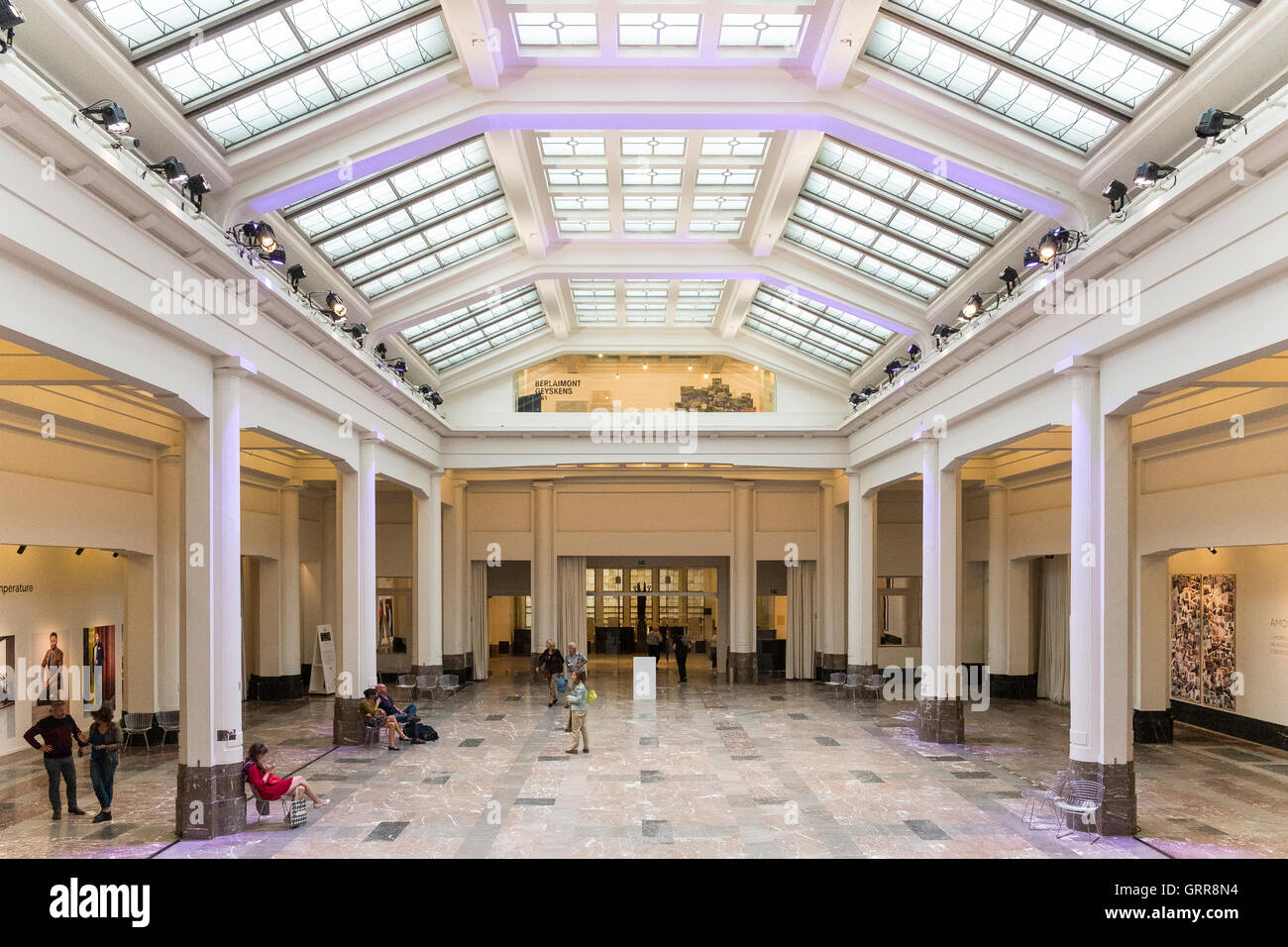 Bozar gallery interior Bruxelles Belgio Beaux Arts Foto stock - Alamy