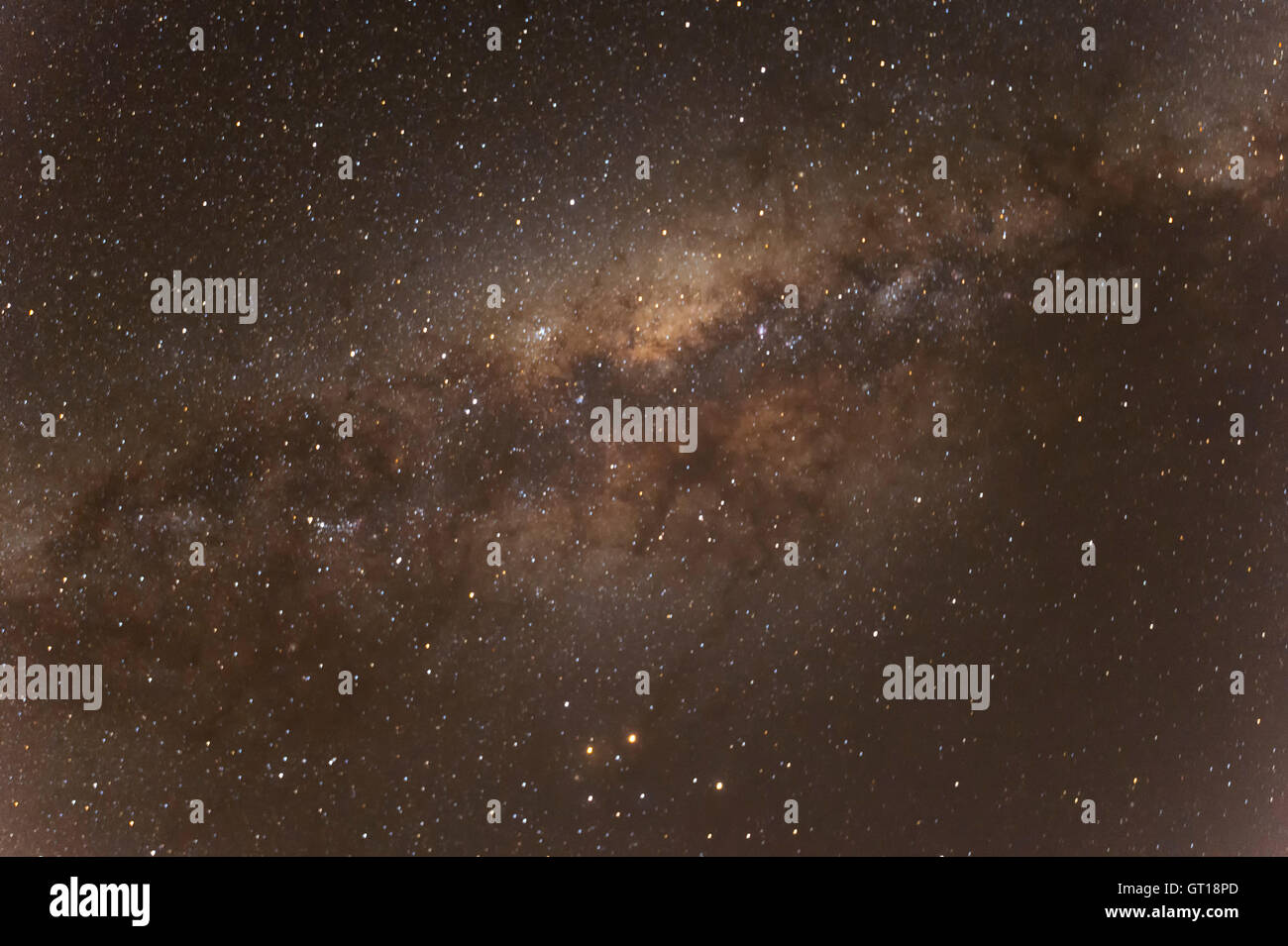 Via Lattea al di sopra del Nuovo Galles del Sud, NSW, Australia Foto Stock
