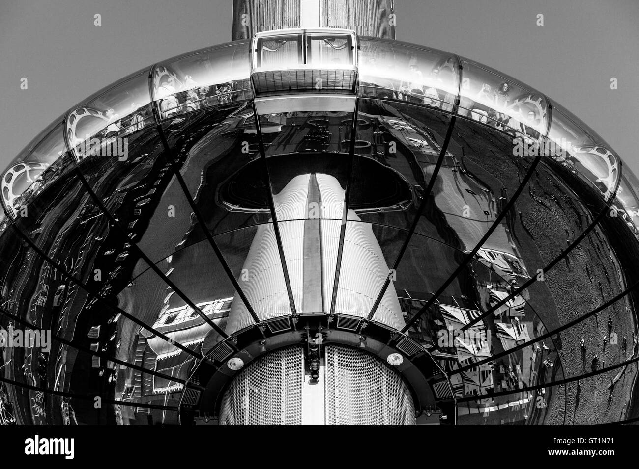 La British Airways i360 torre di osservazione, Brighton, Sussex, Regno Unito Foto Stock