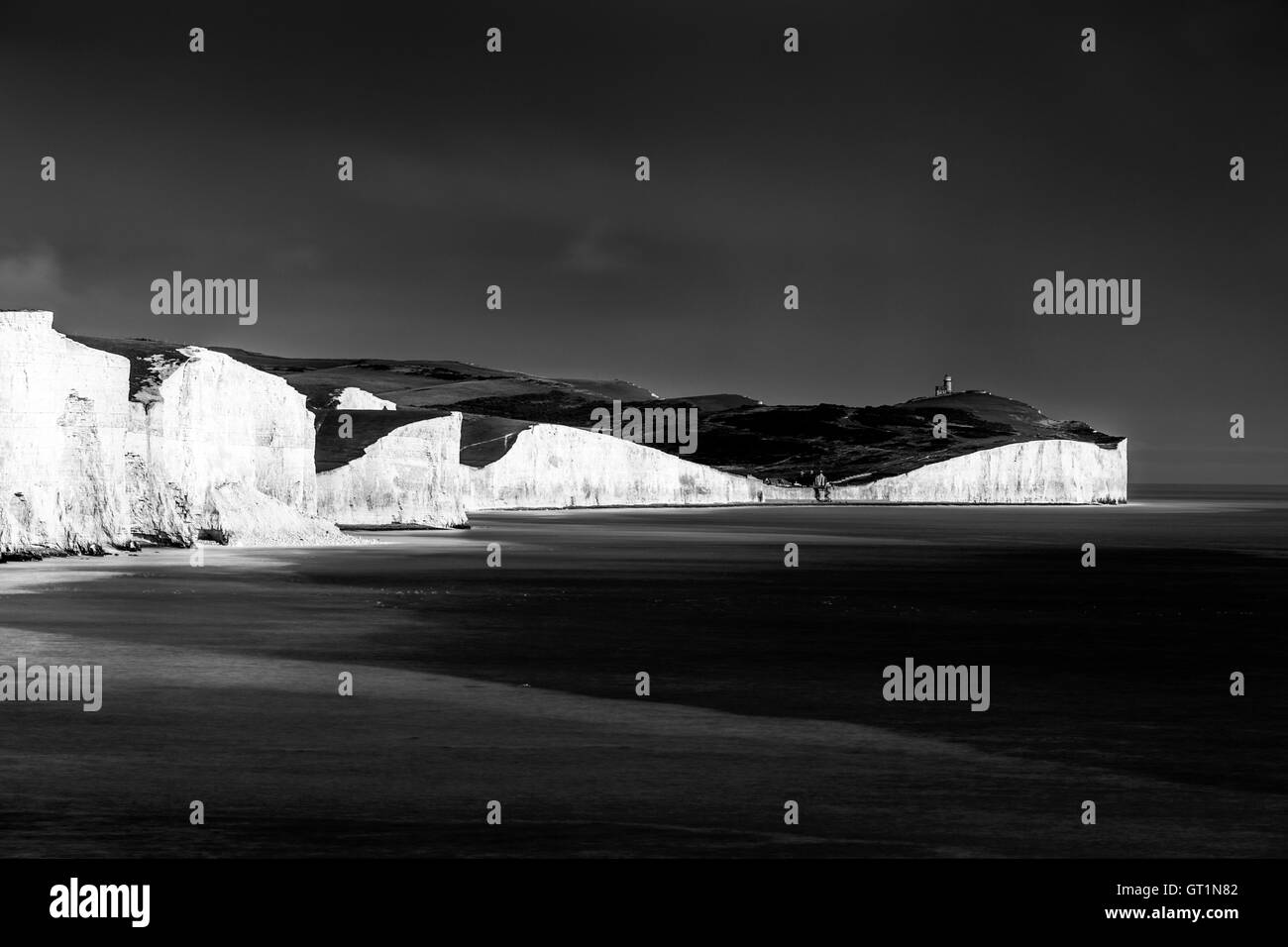 Le Sette sorelle, Seaford, East Sussex, Regno Unito Foto Stock