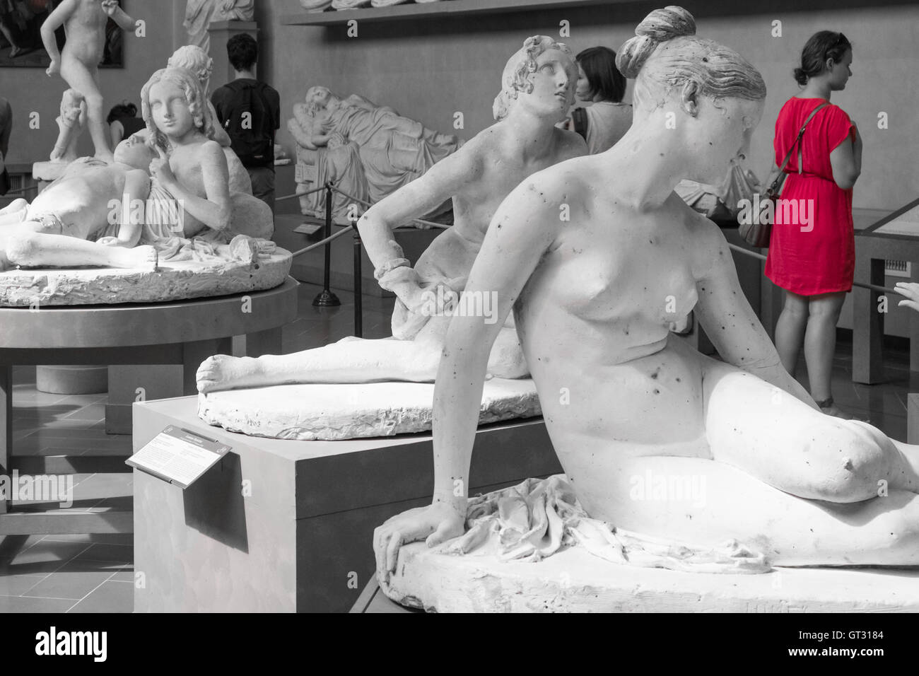 Gypsoteque dedicata a Lorenzo Bartolini - Galleria dell'Accademia - Firenze Foto Stock