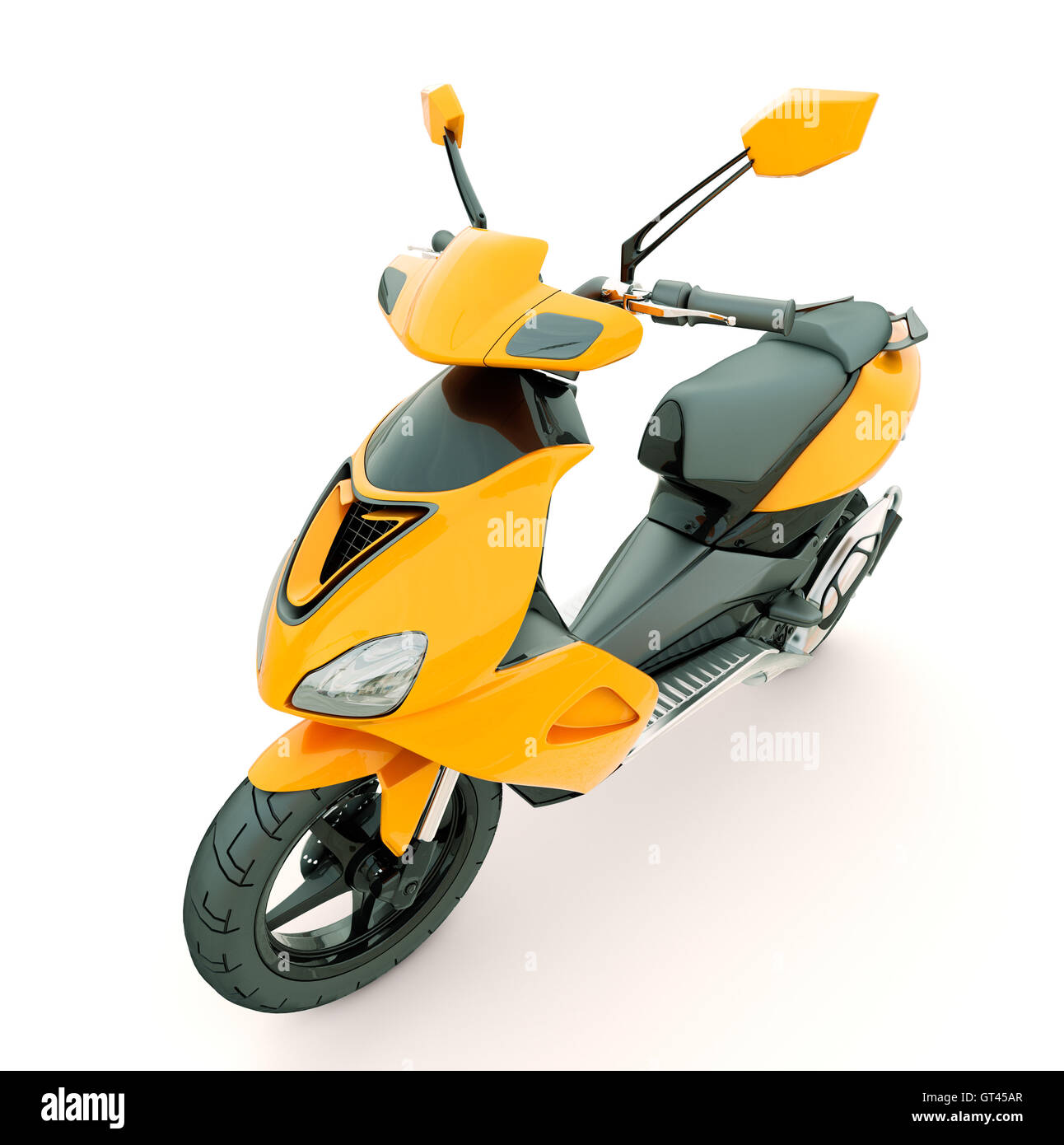 Scooter moderni Foto Stock