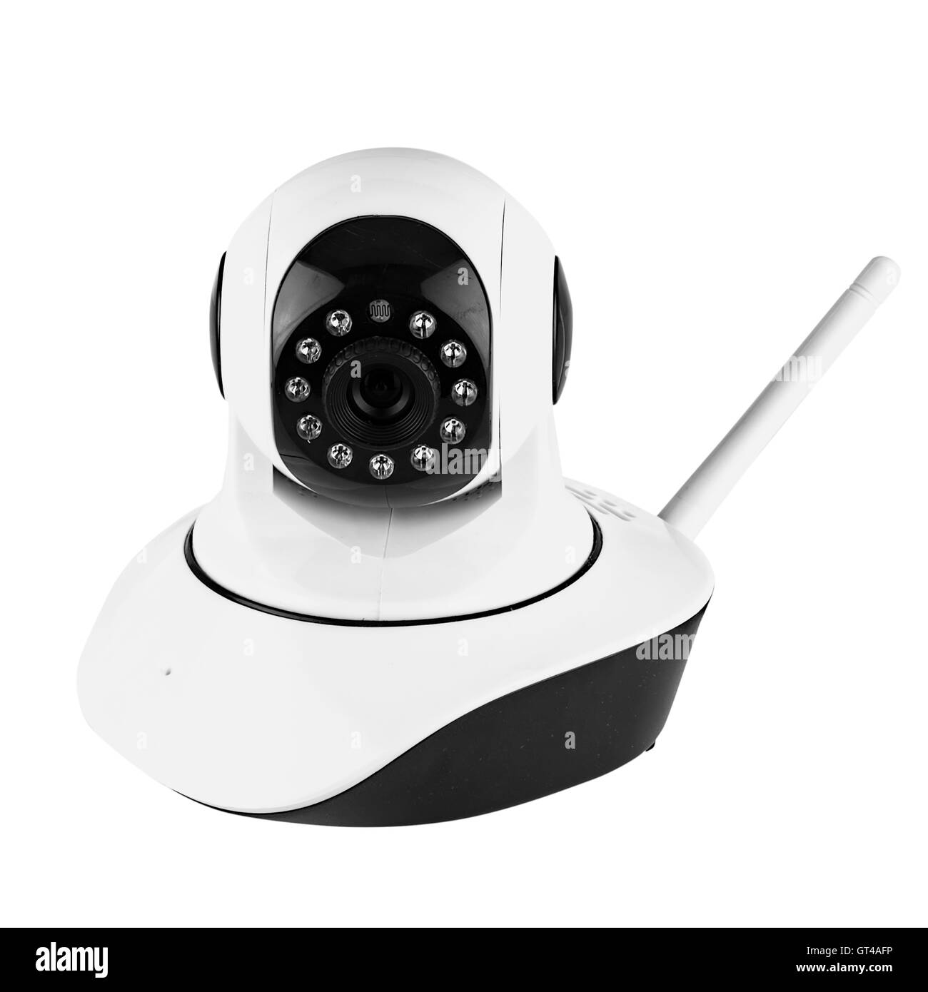 IP web Wireless videocamera a LED infrarossi Foto Stock
