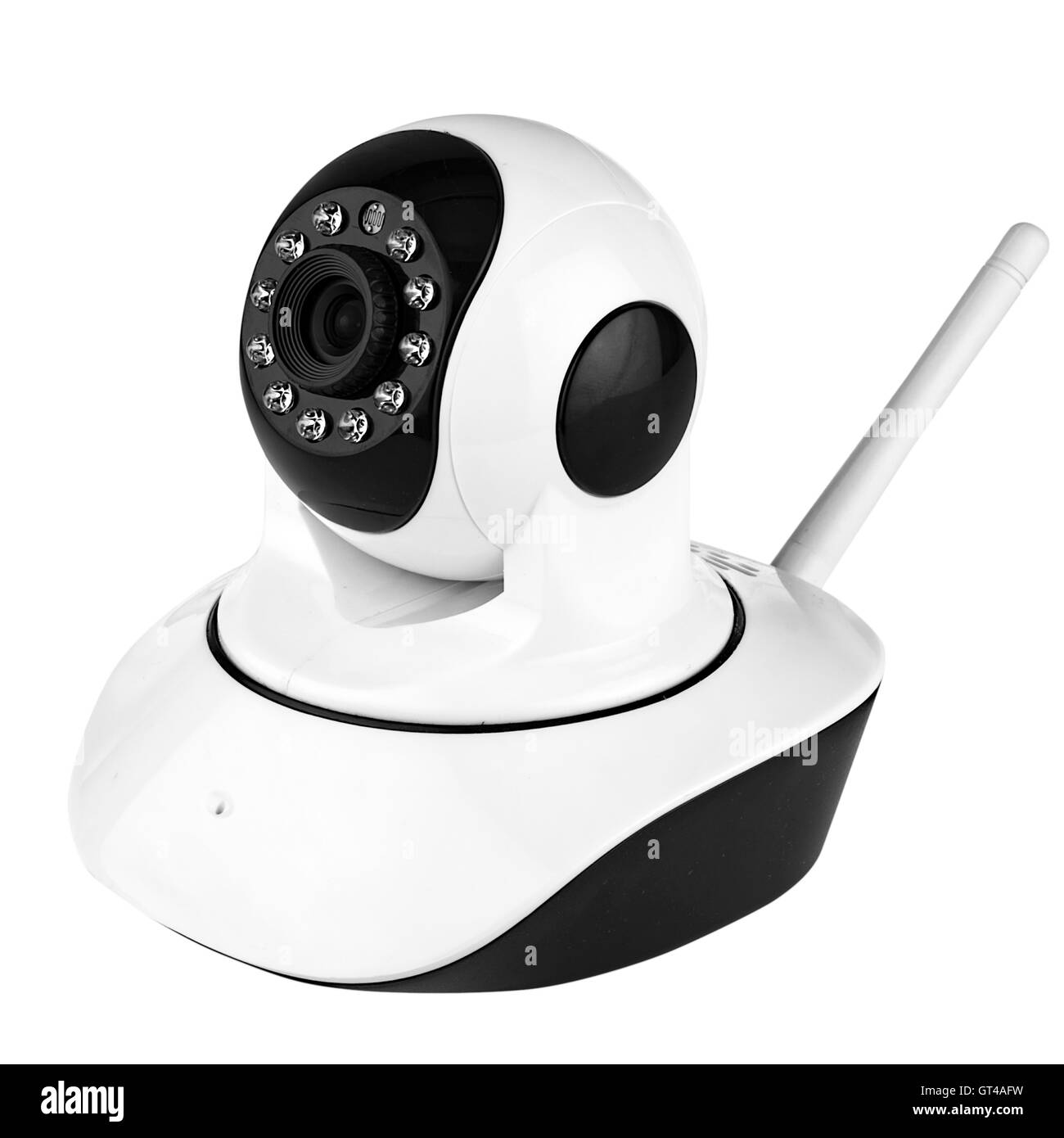 IP web Wireless videocamera a LED infrarossi Foto Stock