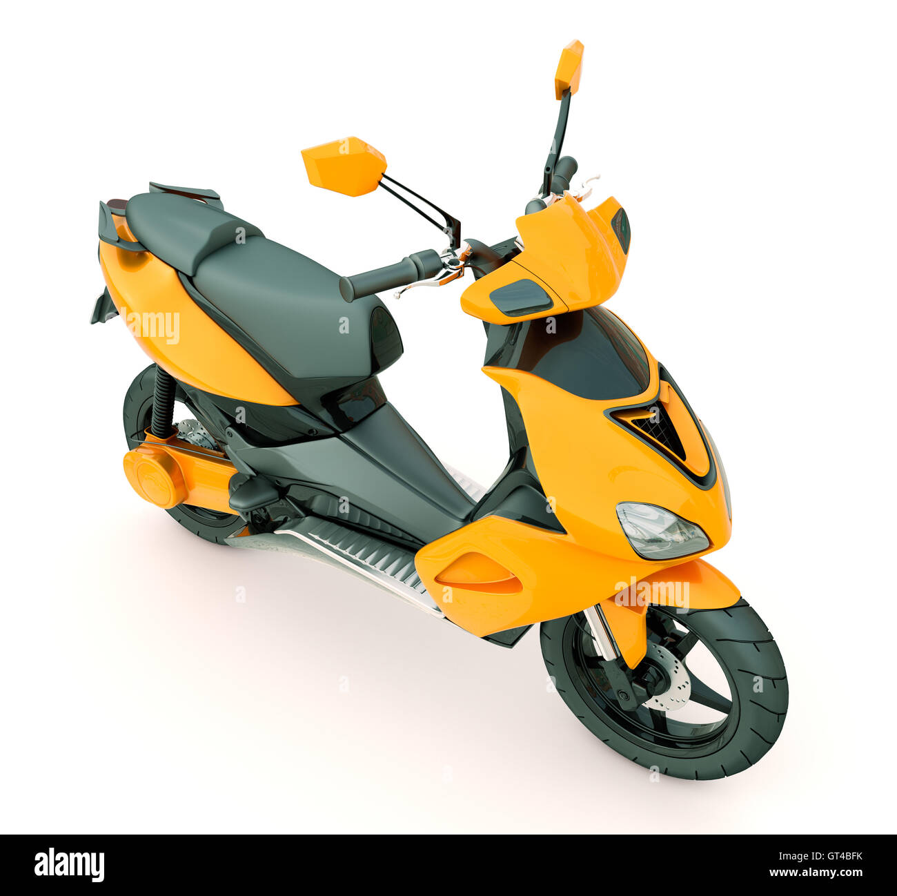 Scooter moderni Foto Stock