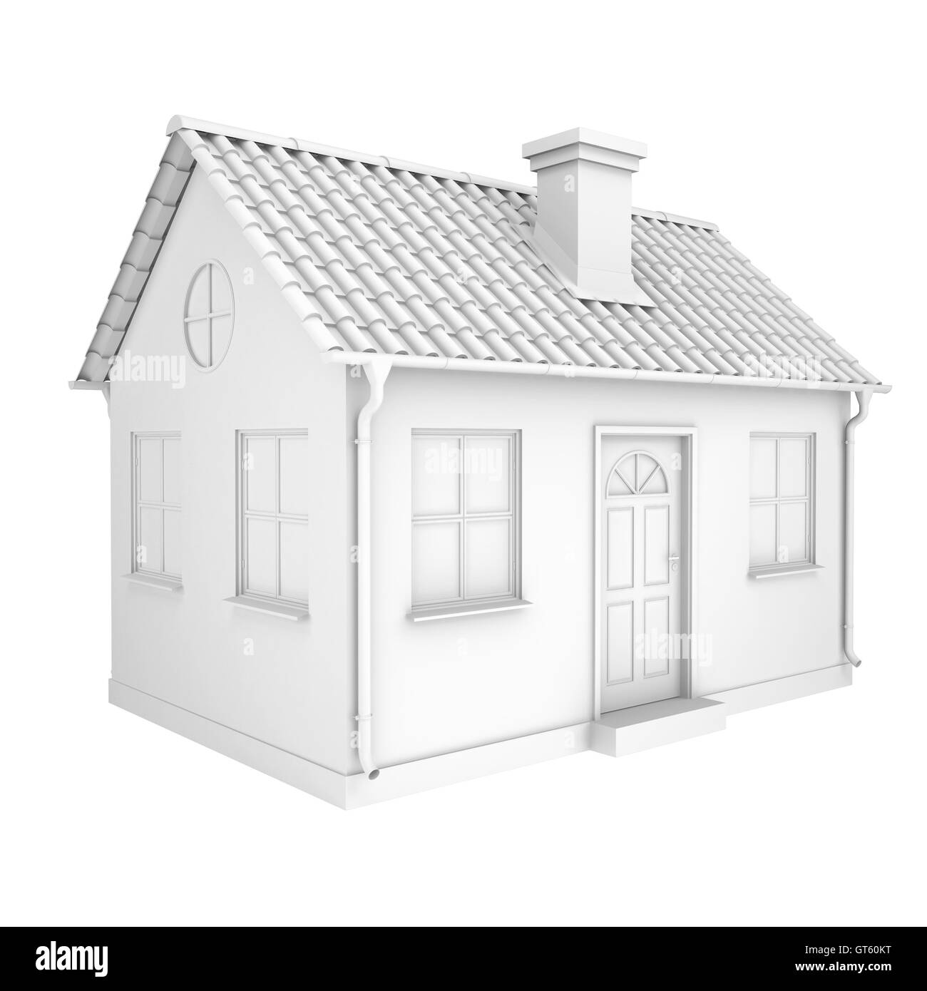 Little White House Foto Stock