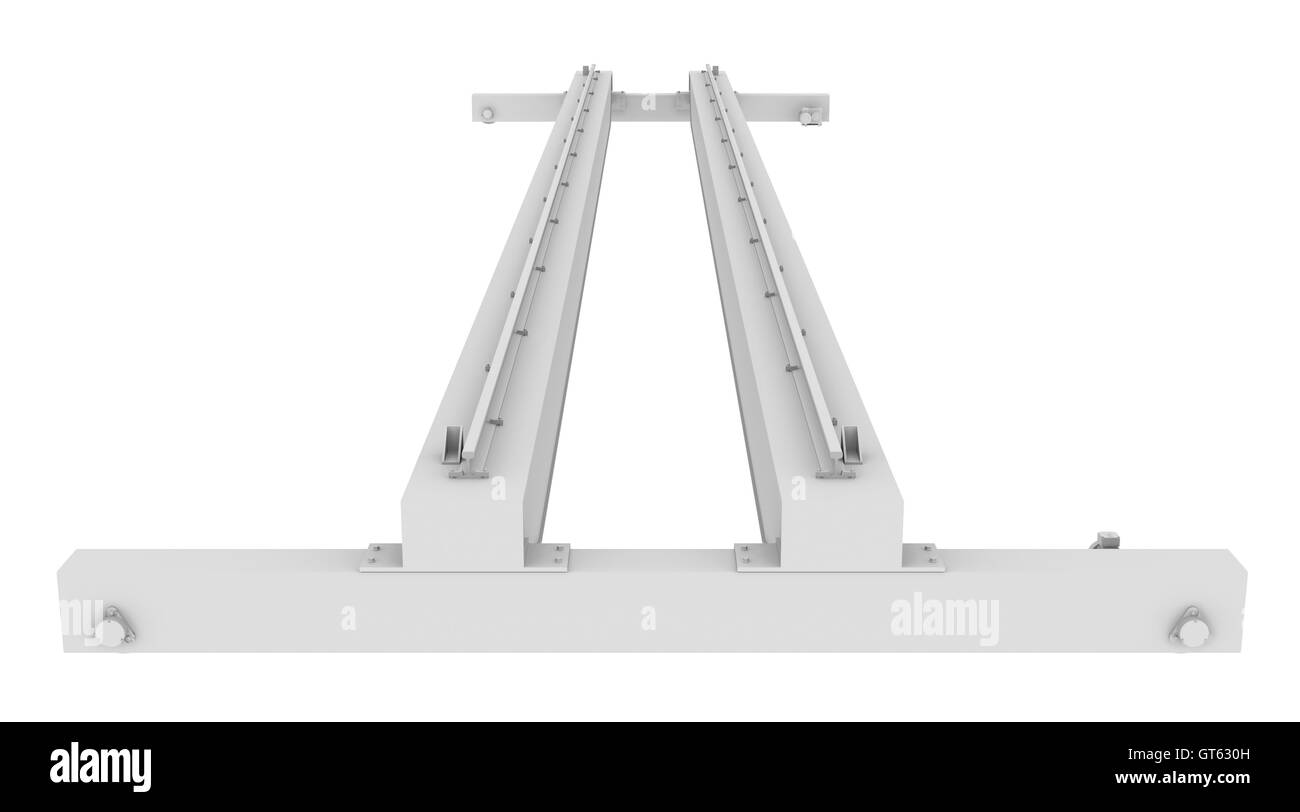 Gru a ponte Foto Stock