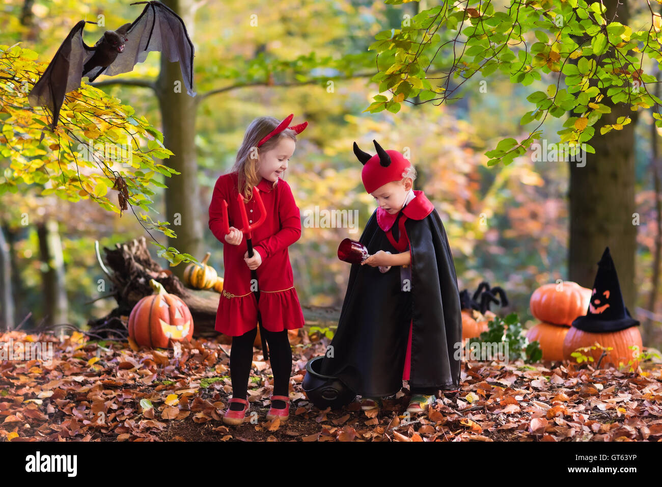 Halloween/Fancydress Red Devil Decorazioni Parrucca con corna da diavolo 