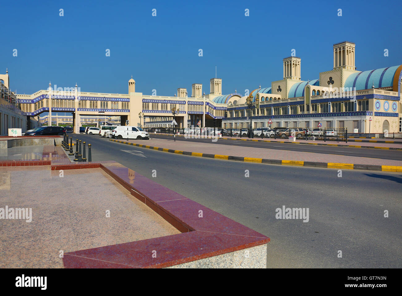 Il souk centrale, Sharjah Emirati arabi uniti Foto Stock
