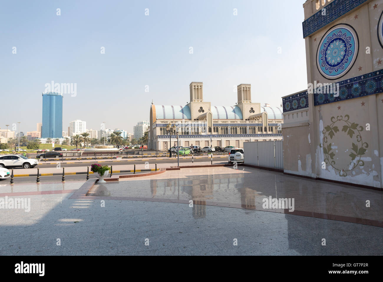 Il souk centrale, Sharjah Emirati arabi uniti Foto Stock