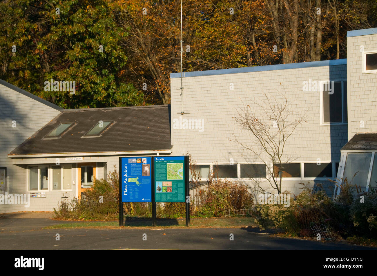 Centro Natura, Arcadia Wildlife Sanctuary, Massachusetts Foto Stock