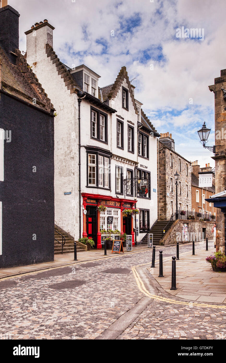 High Street, Queensferry, Lothian, Scozia, Regno Unito Foto Stock