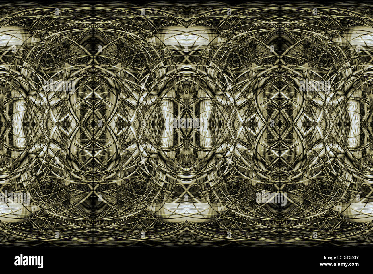 Verde e nero costruzione astratta sfondo Foto Stock