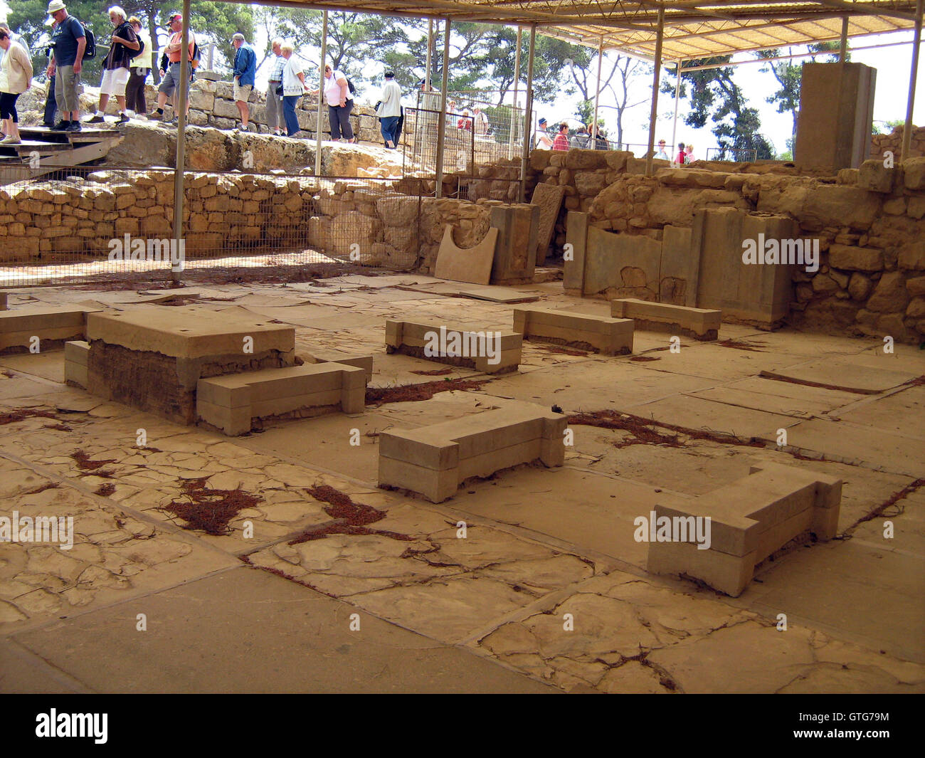 Sito archeologico crete immagini e fotografie stock ad alta risoluzione ...