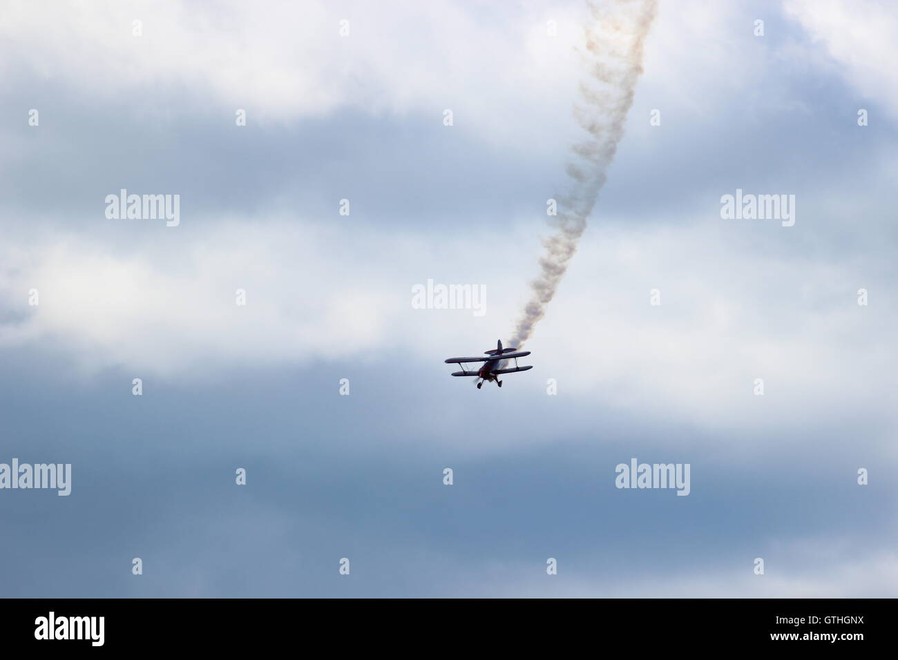 Spettacolo aereo in Kjeller, Norvegia Foto Stock