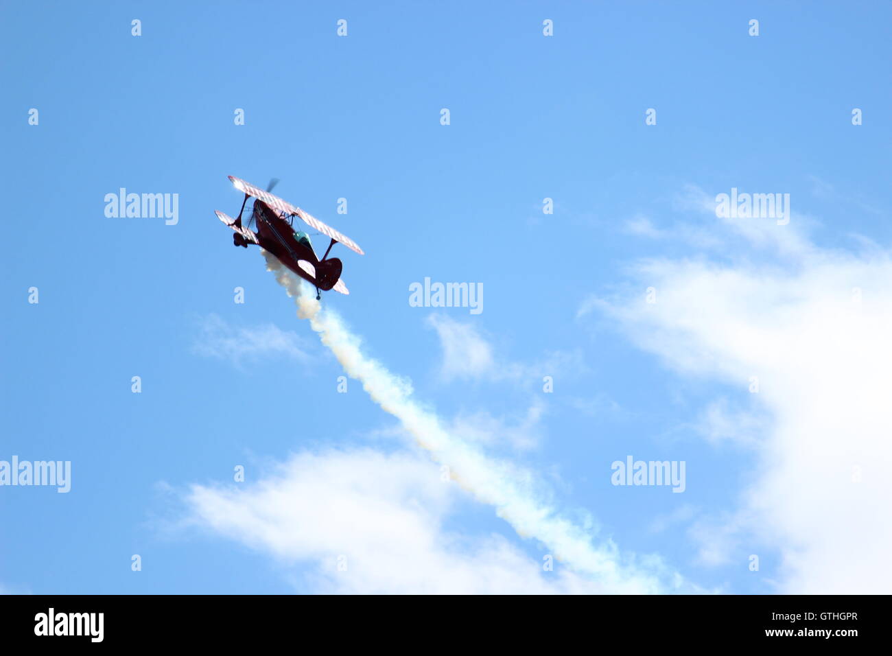 Spettacolo aereo in Kjeller, Norvegia Foto Stock