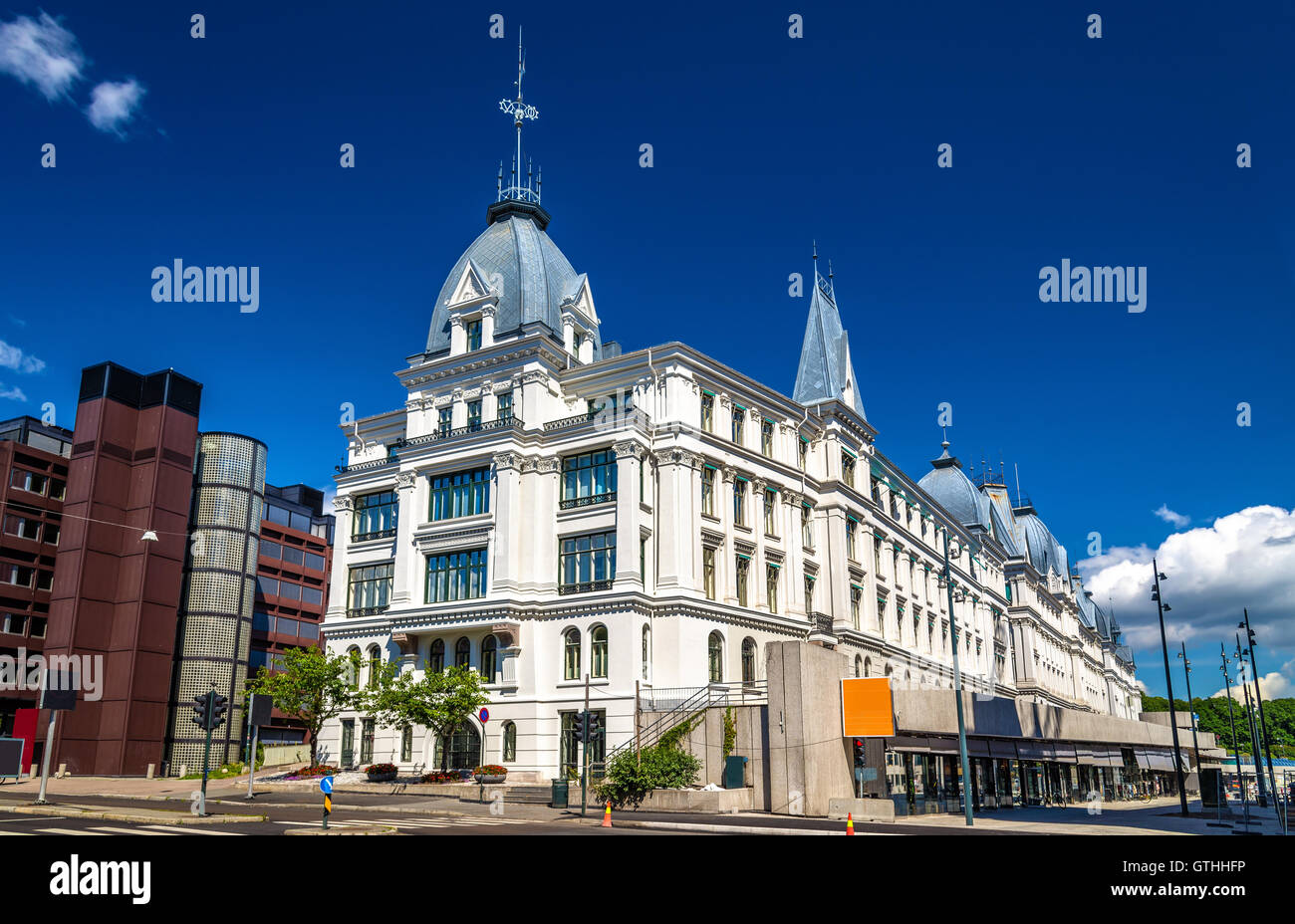 Victoria Terrasse, un edificio storico di Oslo Foto Stock