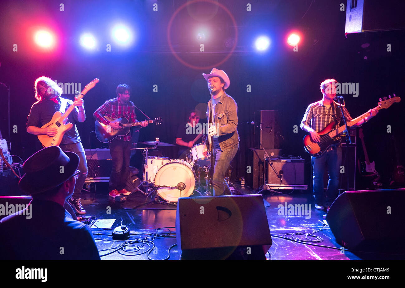 Ledgends di paese, Country & Western di preformatura di banda a Lexington Islington Londra Foto Stock