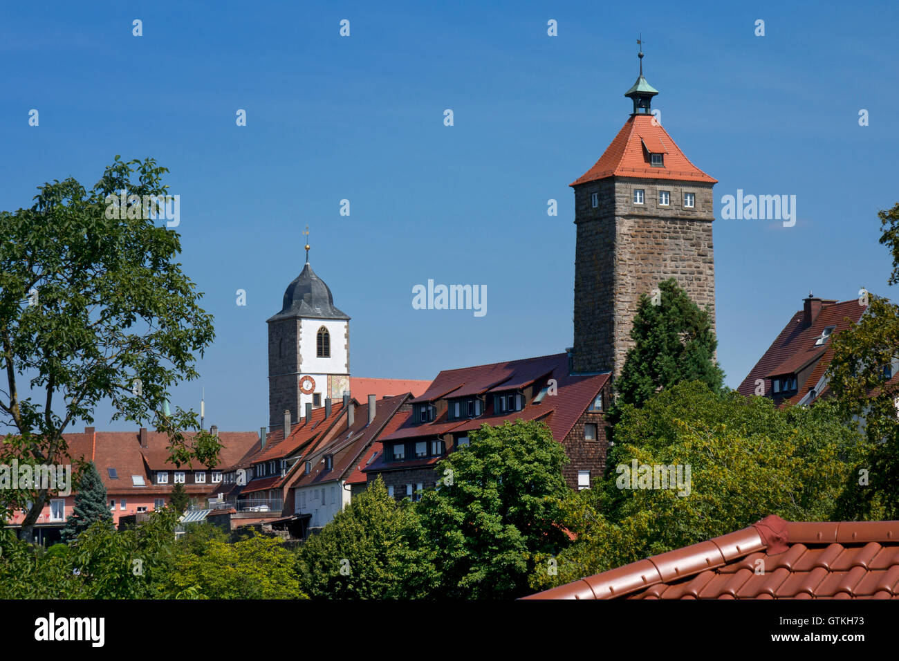 Waldenburg,Baden-Wurttemberg,Germania Foto Stock