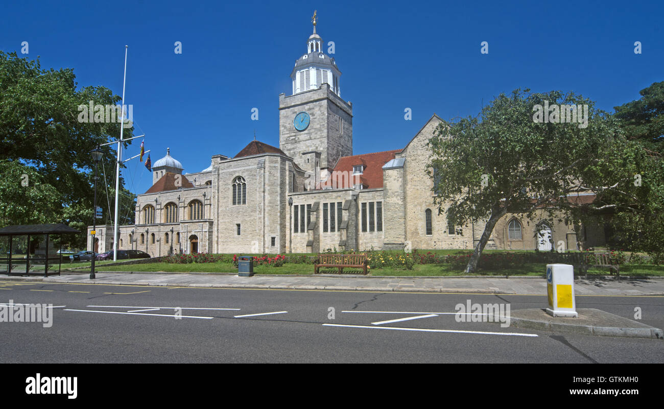 Cattedrale di Portsmouth Hampshire Inghilterra Foto Stock