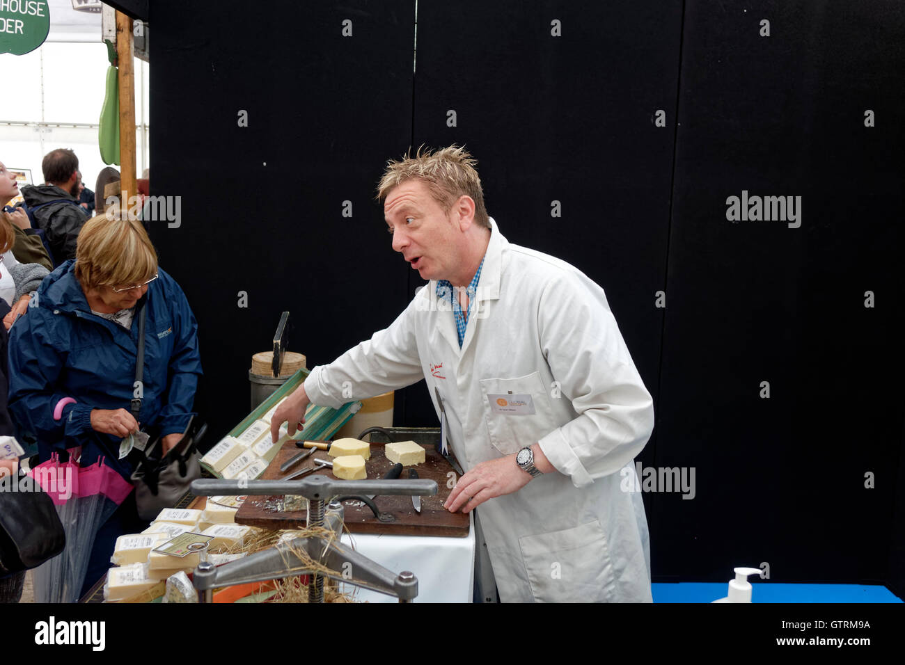 West woodlands showground, somerset, Regno Unito.decimo sett, 2016. ex coronation street attore girato professional casaro Sean Wilson, che ha giocato martin platt nel sapone per 20 anni presso la West woodlands showground, somerset, Regno Unito, 10 settembre, 2016 credit: Andrew harker/alamy live news Foto Stock