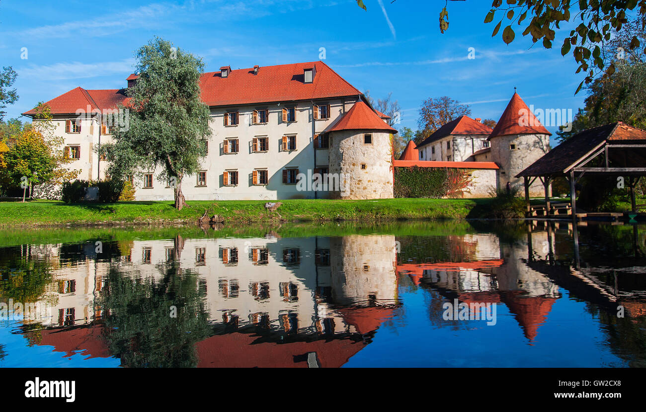 Castello Otocec, Slovenia Foto Stock
