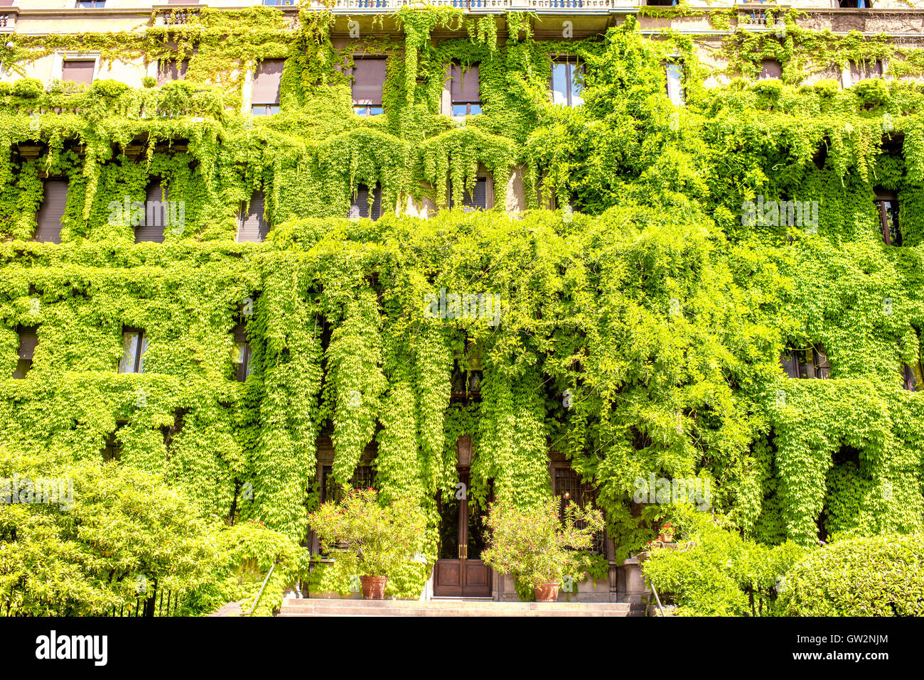 Edificio Grenn a Milano Foto Stock