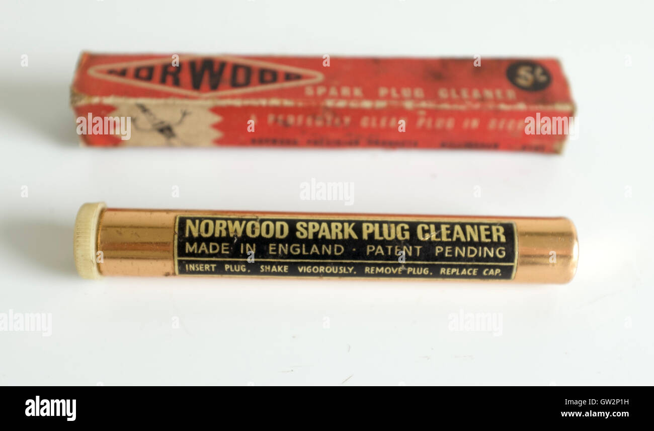 Vintage Norwood Candela Cleaner Foto Stock