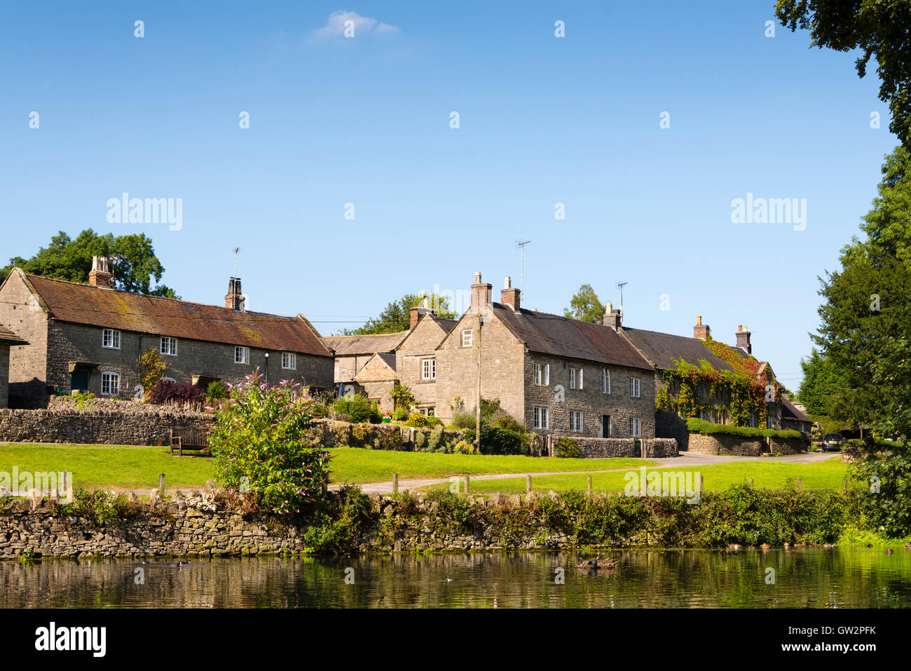 Tissington, (Parco Nazionale di Peak District) Derbyshire, Inghilterra, Regno Unito. Foto Stock