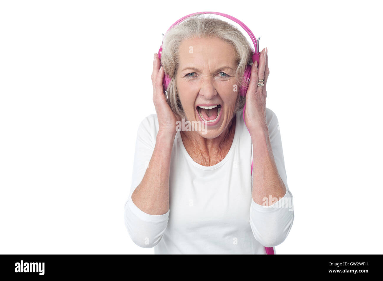 Yeah! Che meraviglioso e rumorosa canzone. Foto Stock
