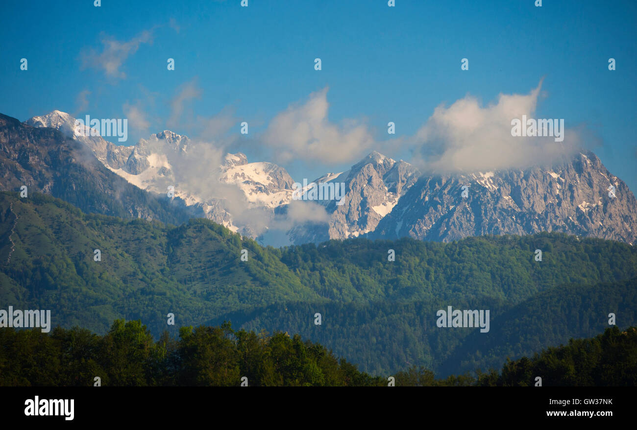 - Kamnik Savinja alpi, Slovenia Foto Stock