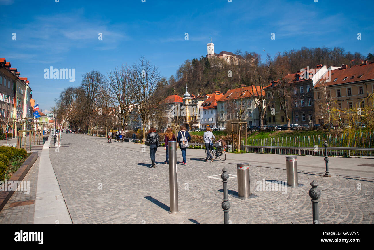Lubiana, Slovenia Foto Stock