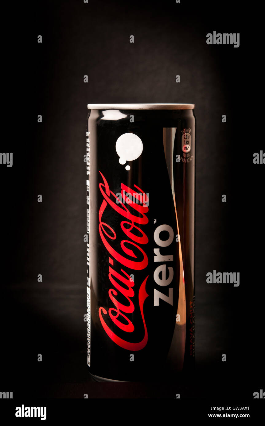 Può di Coca Cola dieta Foto Stock