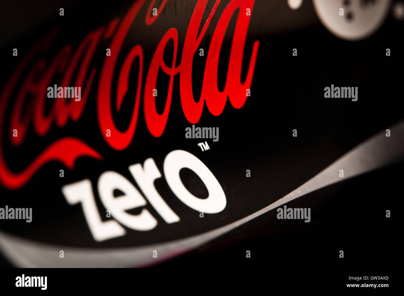 Può di Coca Cola dieta Foto Stock