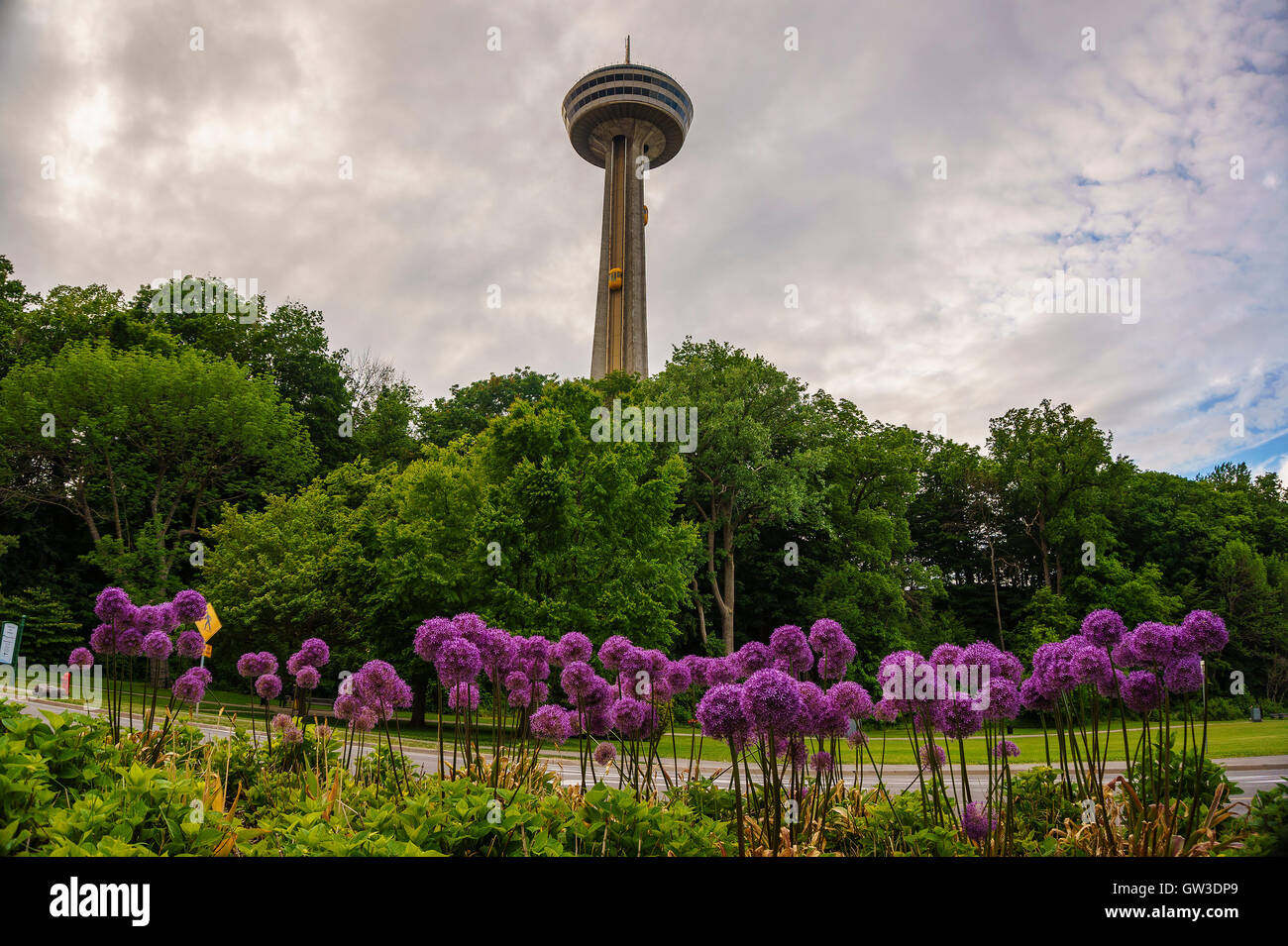 Skylon Tower in Niagara Falls, Ontario, Canada . Foto Stock