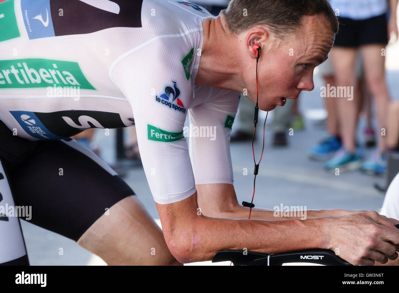 Chris Froome, team sky Foto Stock