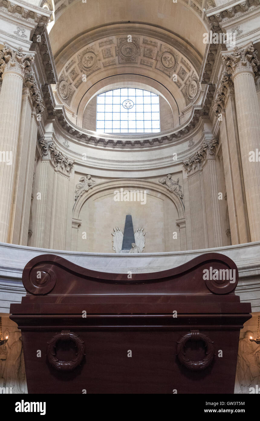 Les Invalides - Dôme des Invalides e la tomba di Napoleone I, Parigi, Francia Foto Stock