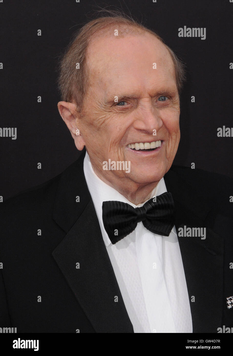 Los Angeles, CA, Stati Uniti d'America. Decimo Sep, 2016. 10 Settembre 2016 - Los Angeles, California. Bob Newhart. 2016 Creative Arts Emmy Awards - Giorno 1 presso il Teatro di Microsoft. Photo credit: Birdie Thompson/AdMedia Credito: Birdie Thompson/AdMedia/ZUMA filo/Alamy Live News Foto Stock