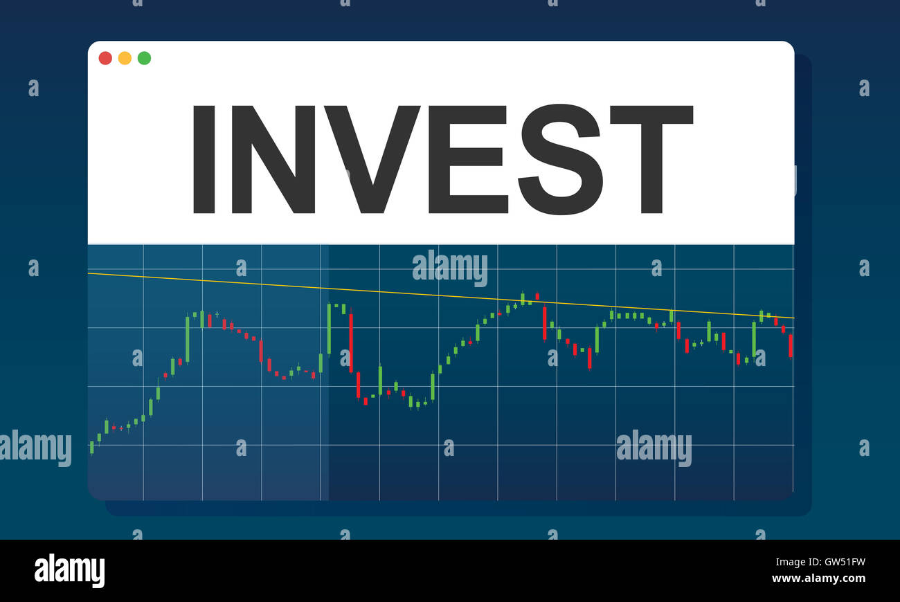 Borsa Business Marketing concetto di economia Foto Stock