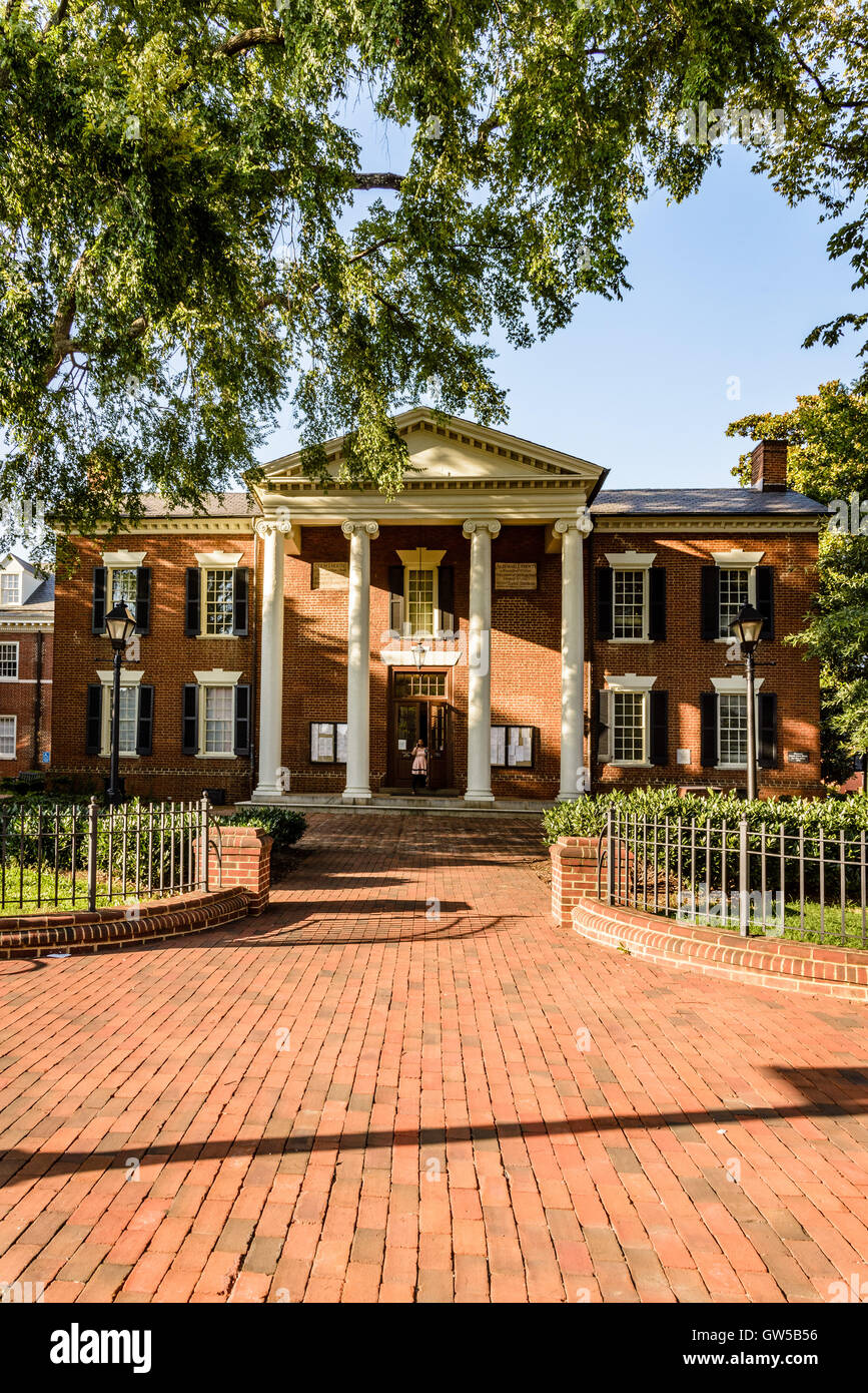 Albemarle County Courthouse, Court Square, Charlottesville, Virginia Foto Stock