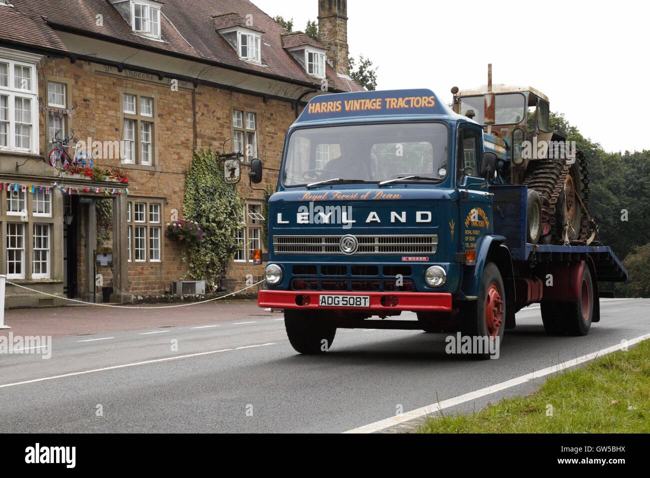 Leyland autocarro dagli anni sessanta Foto Stock