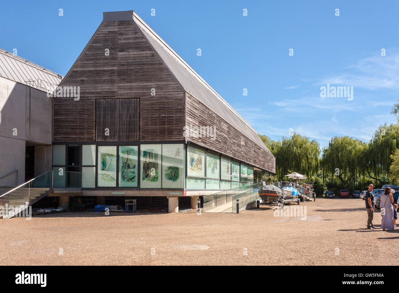 River and Rowing Museum, Henley-on-Thames, Oxfordshire, Inghilterra, GB, Regno Unito. Foto Stock