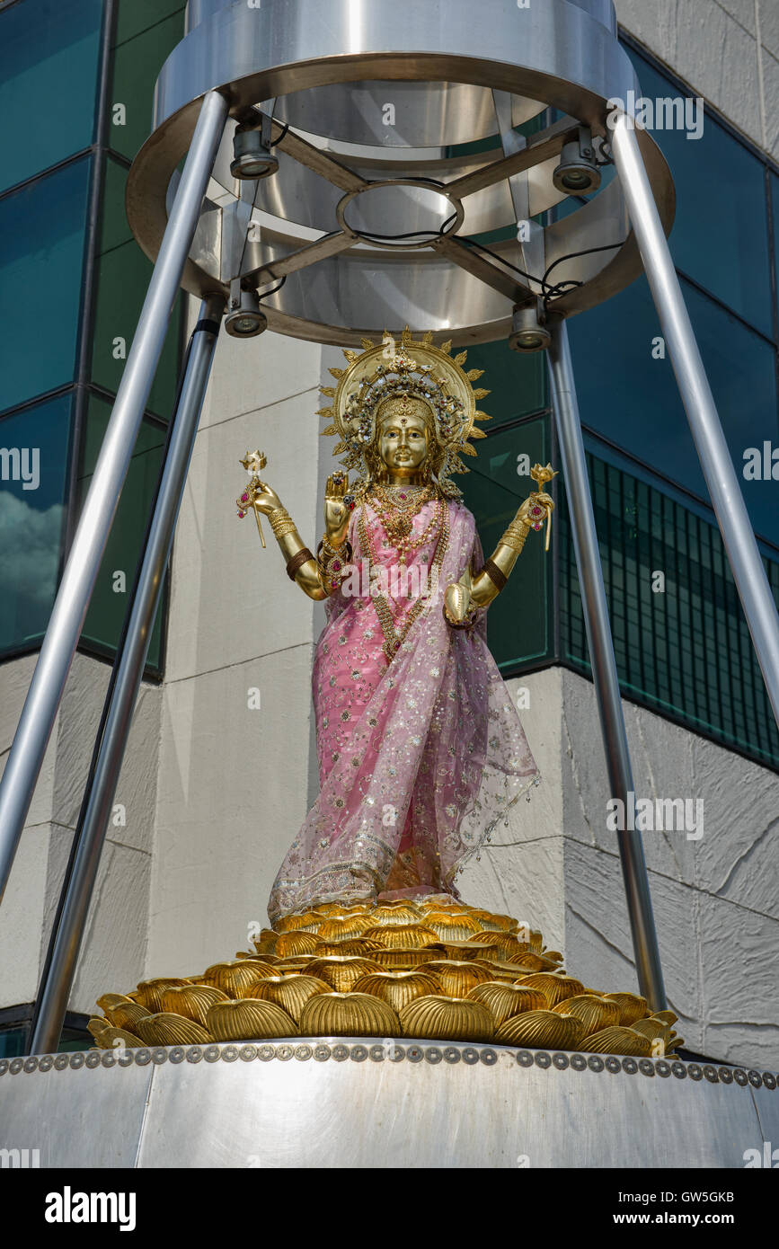 Il Lakshmi Santuario a Bangkok, in Thailandia Foto Stock