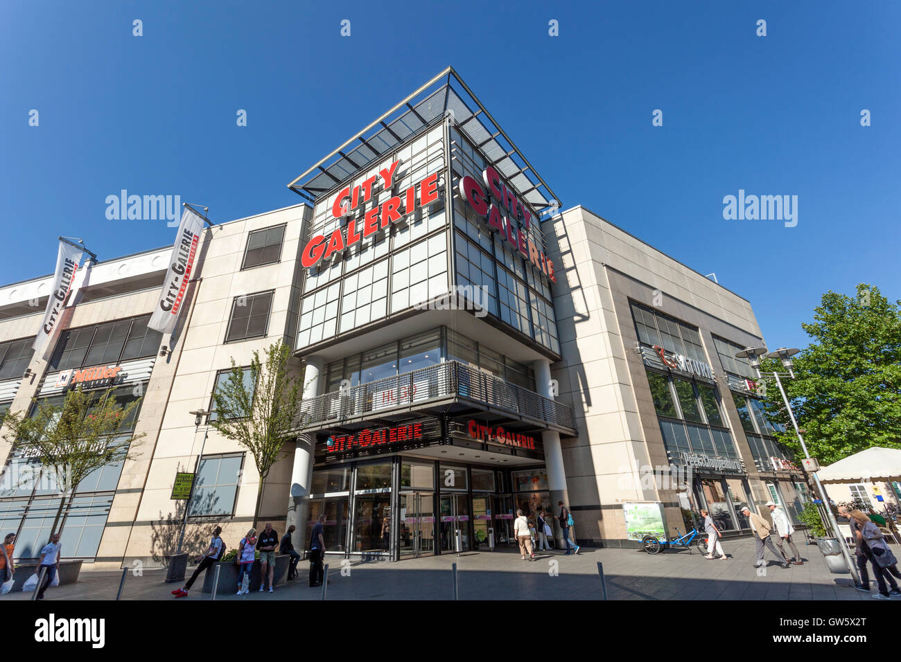 City Galerie Mall in Siegen, Germania Foto Stock