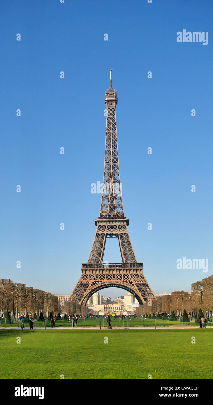 Torre Eiffel, Parigi i migliori destinazioni in Europa Foto Stock