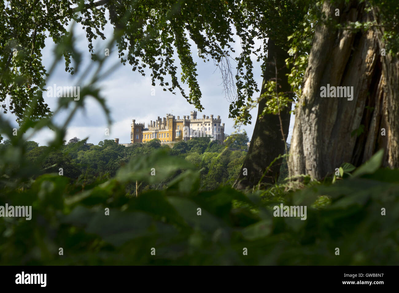 Belvoir Castle Leicestershire, England Regno Unito Foto Stock